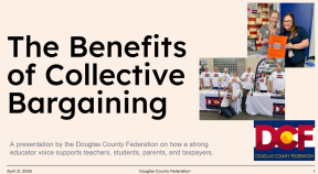 the benefits of Collective bargaining presentation title slide