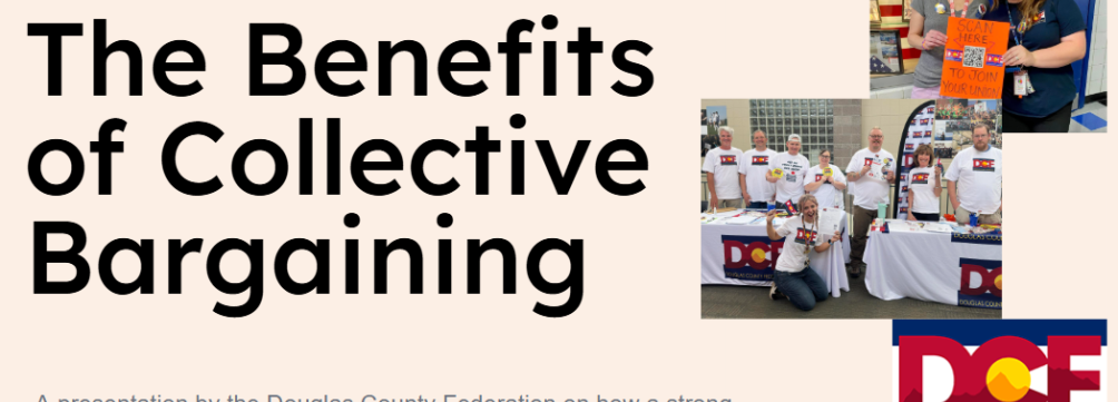 the benefits of Collective bargaining presentation title slide